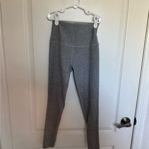 Beyond Yoga Gray High-Waisted Leggings